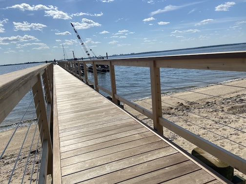 Egan Marine 700 foot dock Sands Point
